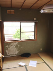 和室6帖施工前