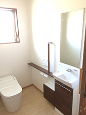 トイレ施工後