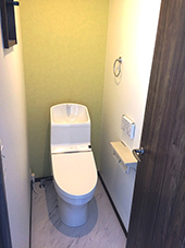 トイレ施工後