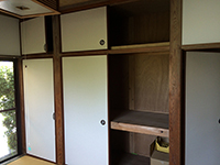 寝室1施工前